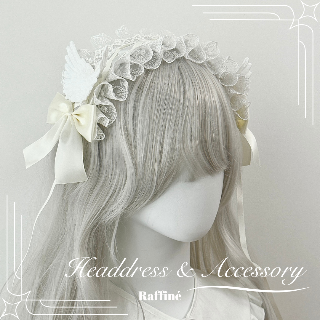 【新品未使用品】Innocent World 英国の花園ヘッドドレス　生成 新品未使用品】Innocent World 英国の花園ヘッドドレス 生成