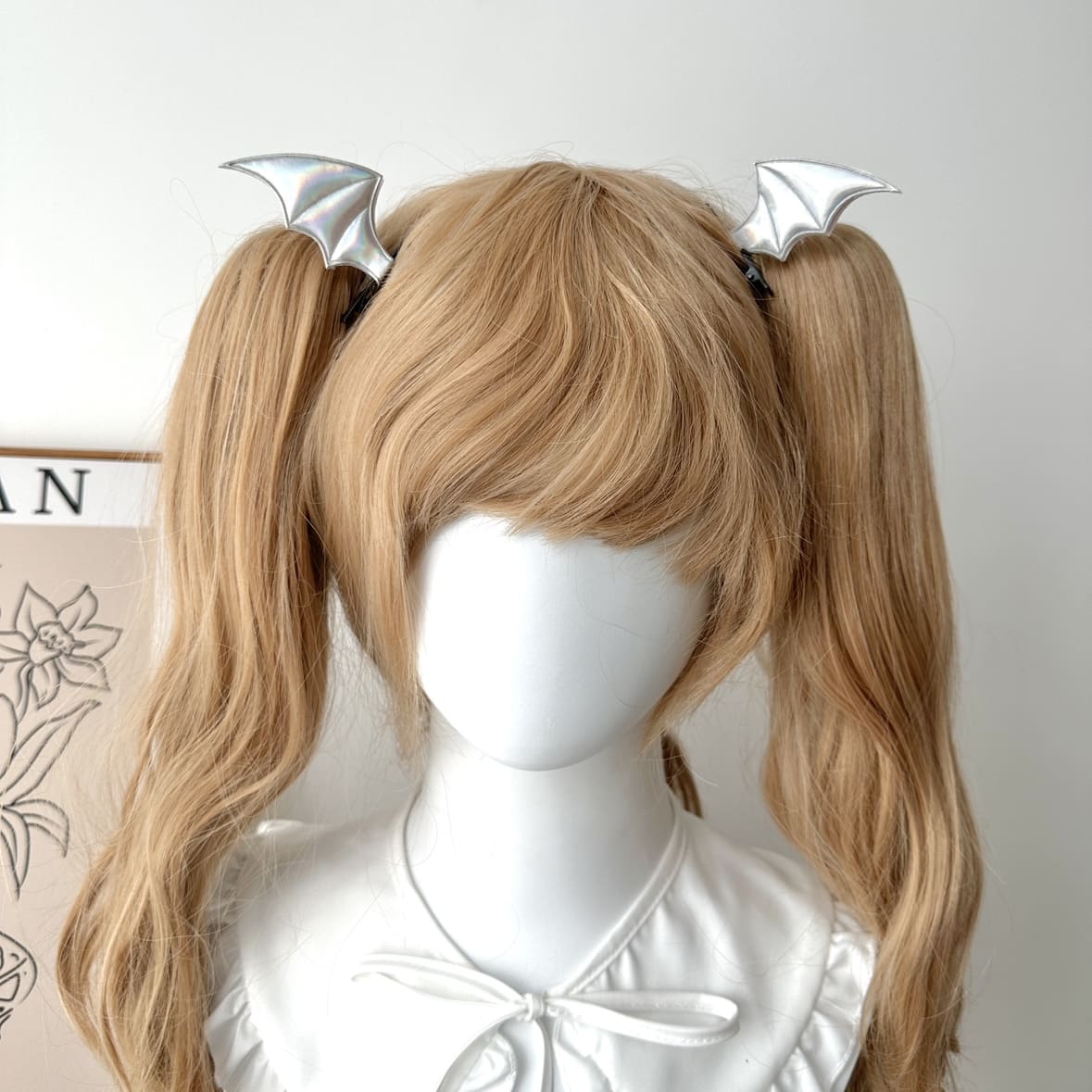 小悪魔の口づけヘアクリップ(全5色)