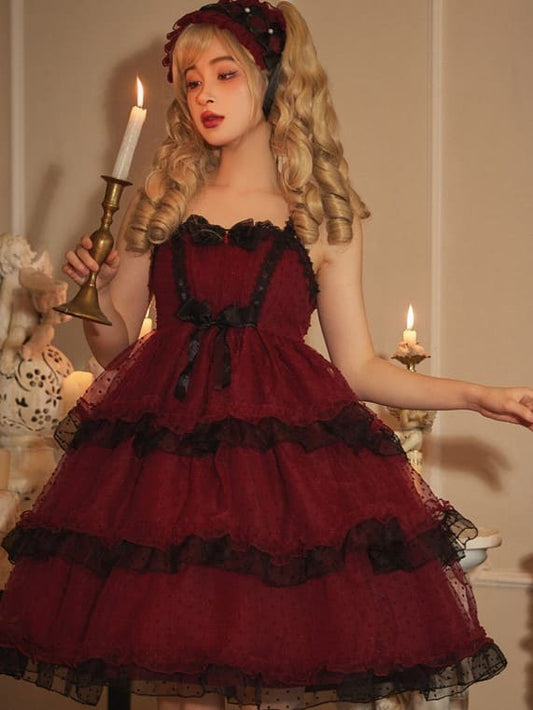 館に暮らす吸血鬼のジャンパースカート(全2色)