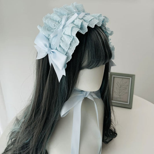 ときめき詰め込んだフリルヘッドドレス(全5色)