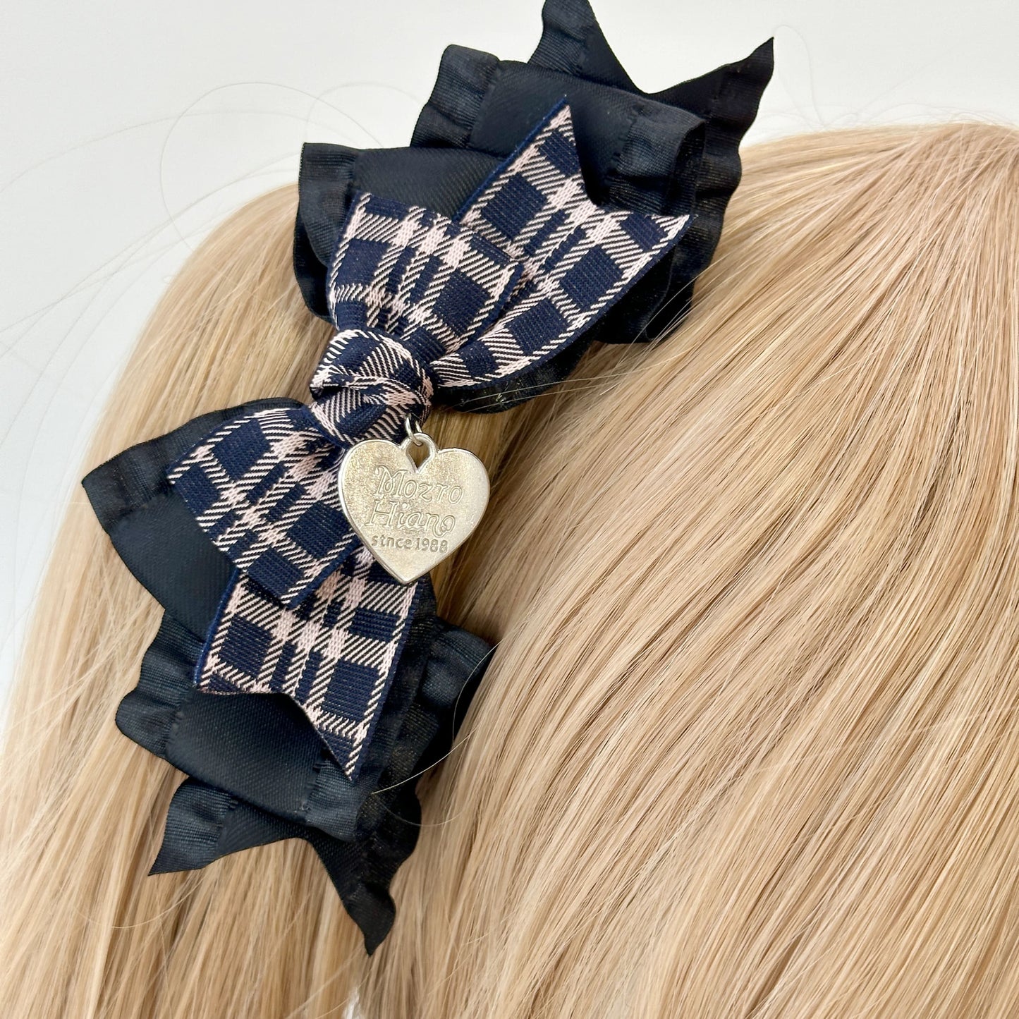 あなたの一番になるリボンヘアクリップ(全2色)