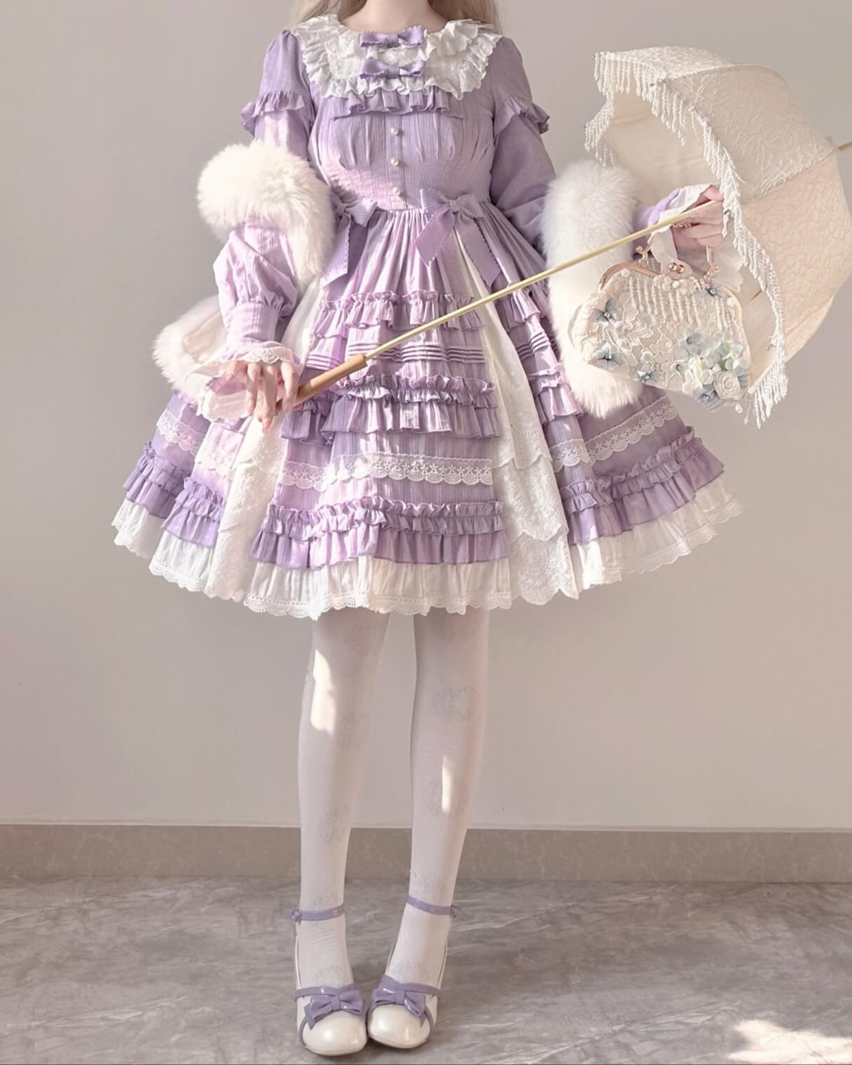 おとぎの森に咲いた夢ワンピース(全2色)
