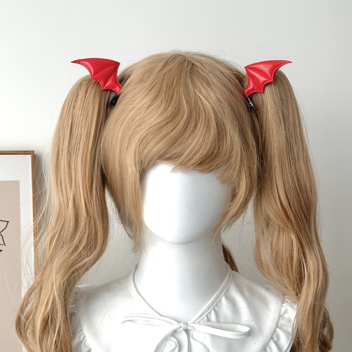 小悪魔の口づけヘアクリップ(全5色)