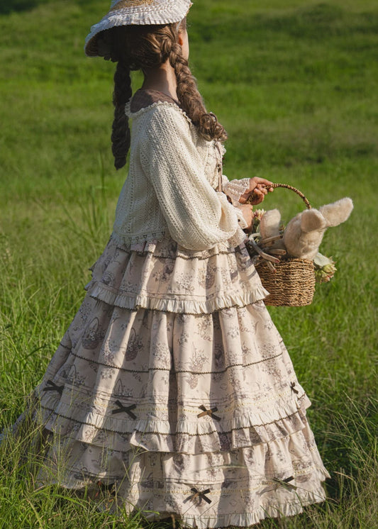 【2点セット】木漏れ日の詩と花束のワルツワンピース