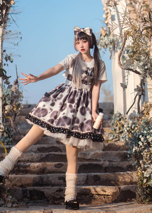 水彩リズムの幻想曲ジャンパースカート