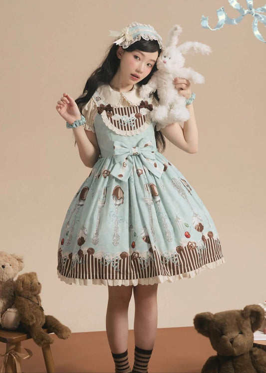 ショコラメルティと秘密のお茶会ジャンパースカート