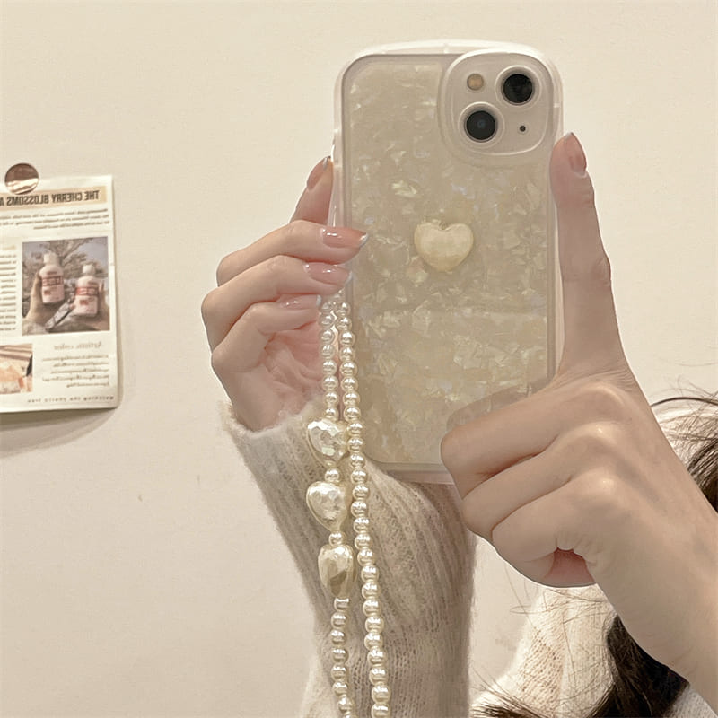 【2点セット】真っ白な好きを伝えるiPhoneケース