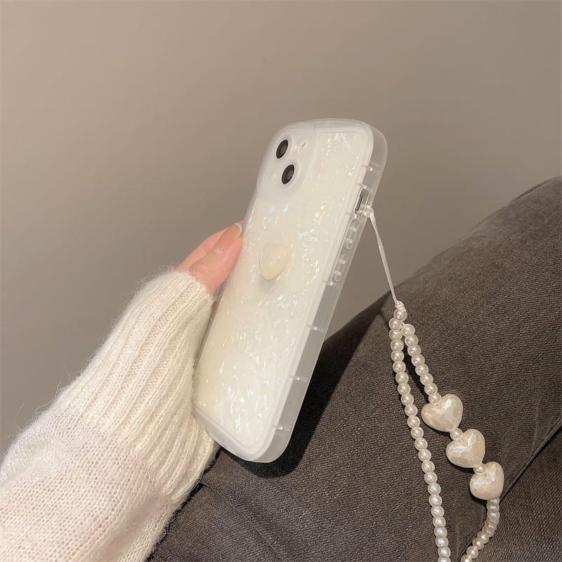 【2点セット】真っ白な好きを伝えるiPhoneケース