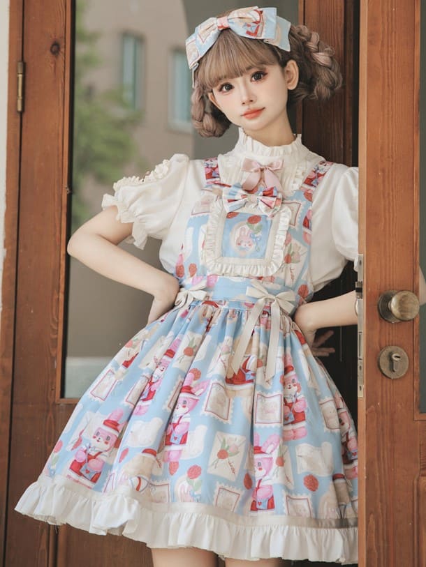 公式】愛を込めたお菓子作りのジャンパースカート - ロリータ