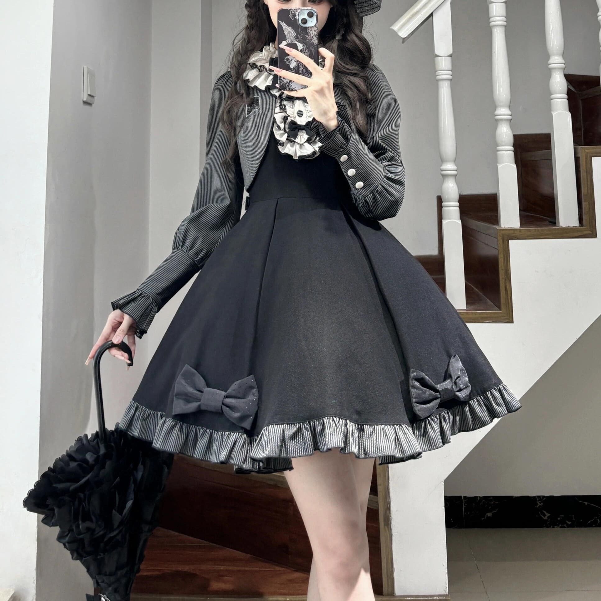 公式】黒猫と魔法使いのワンピース - ロリータファッション通販Raffiné