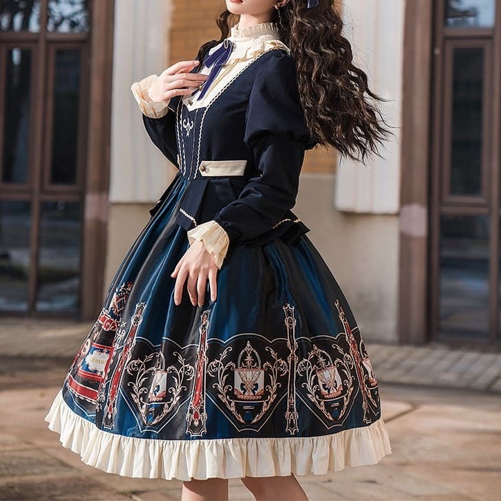 公式】夜のサーカスと双子のワンピース - ロリータファッション通販Raffiné