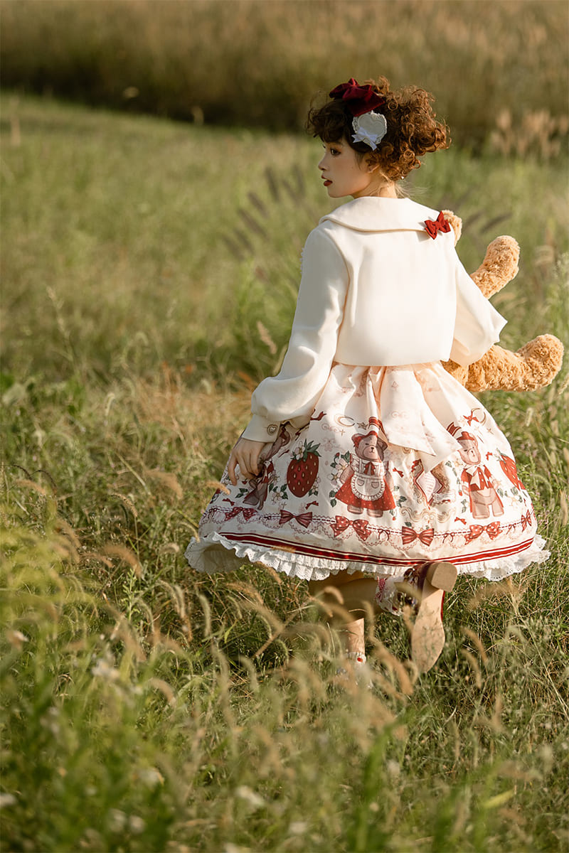❤︎Rady ちびradyシャンデリアスカート　ちびradyもこもこくま耳セトア❤︎ ❤︎Rady ちびradyシャンデリアスカート ちびradyもこもこくま耳