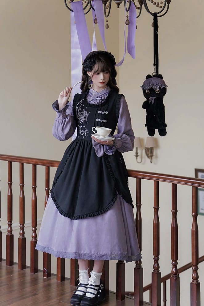 公式】闇夜を駆ける魔法少女のワンピース - ロリータ