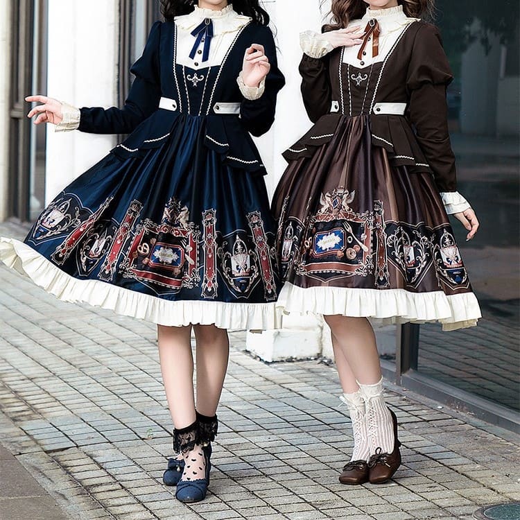 公式】夜のサーカスと双子のワンピース - ロリータファッション通販Raffiné