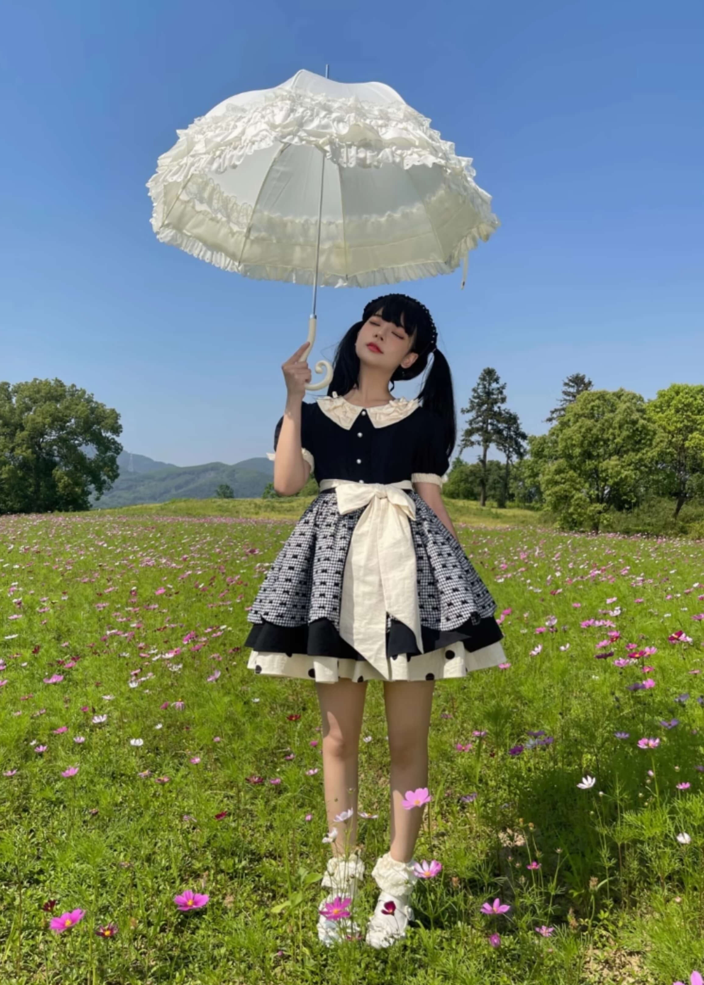 公式】とろけるビターチョコワンピース - ロリータファッション通販Raffiné