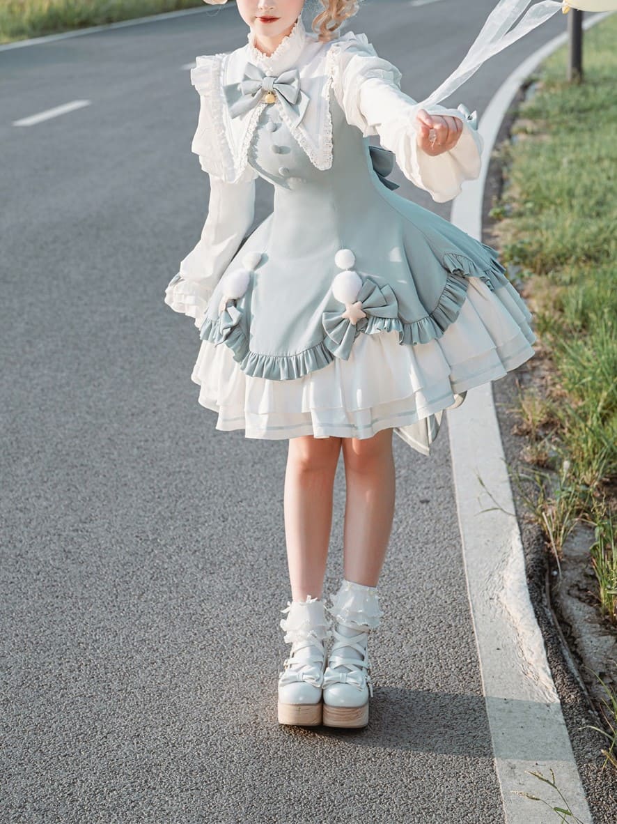 公式】遊園地のメルヘンワンピース-全2色 - ロリータファッション通販