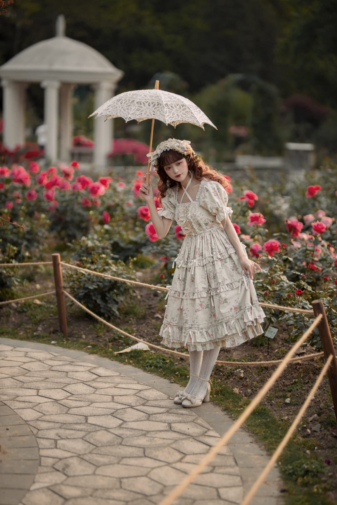 公式】華やぐ香りの魅せる夢ワンピース - ロリータファッション