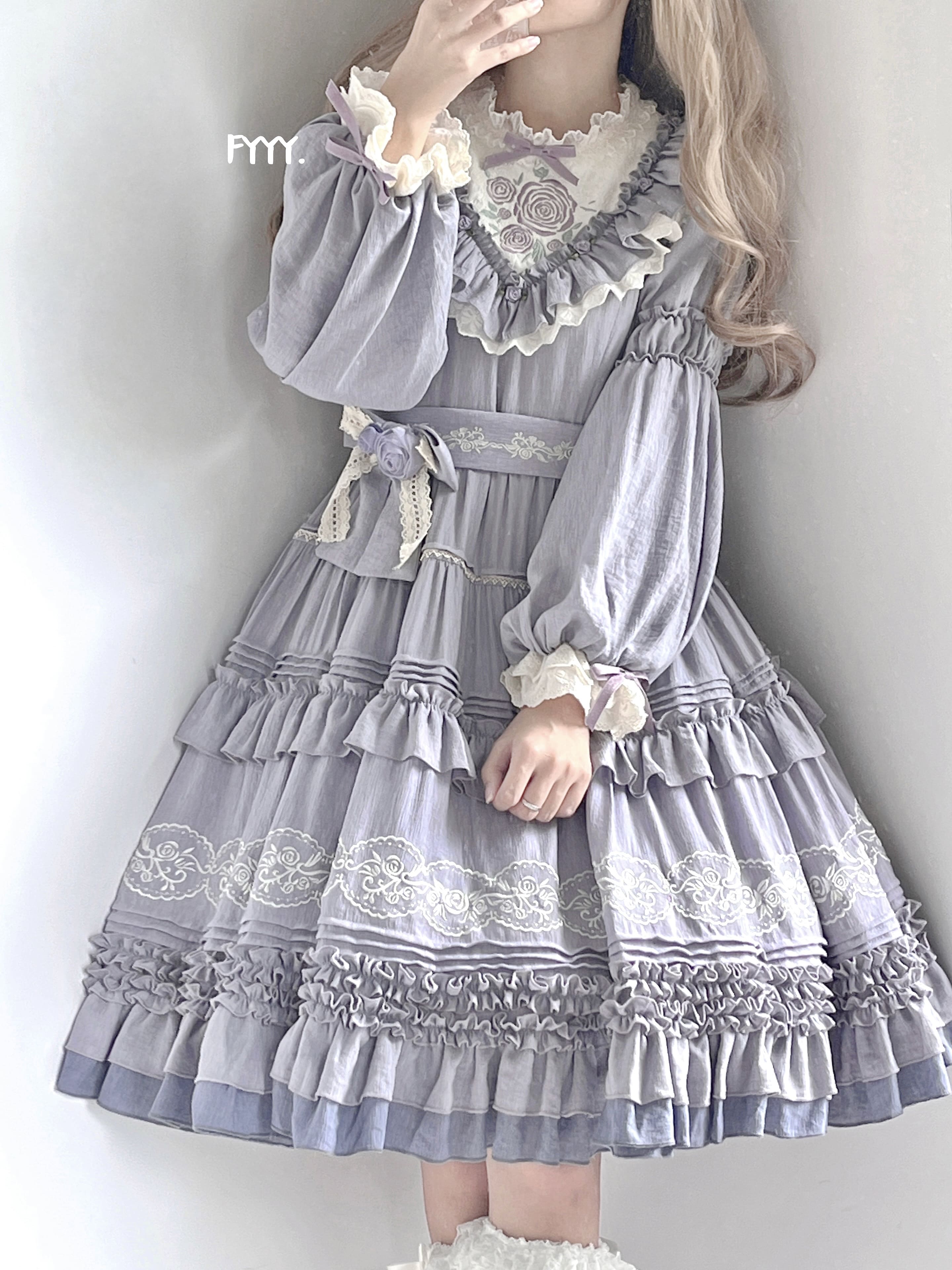海外ロリータ ラベンダー ワンピース 2024/10/5(Sat) ☆New Arrivals☆ ♥Marquiseワンピース