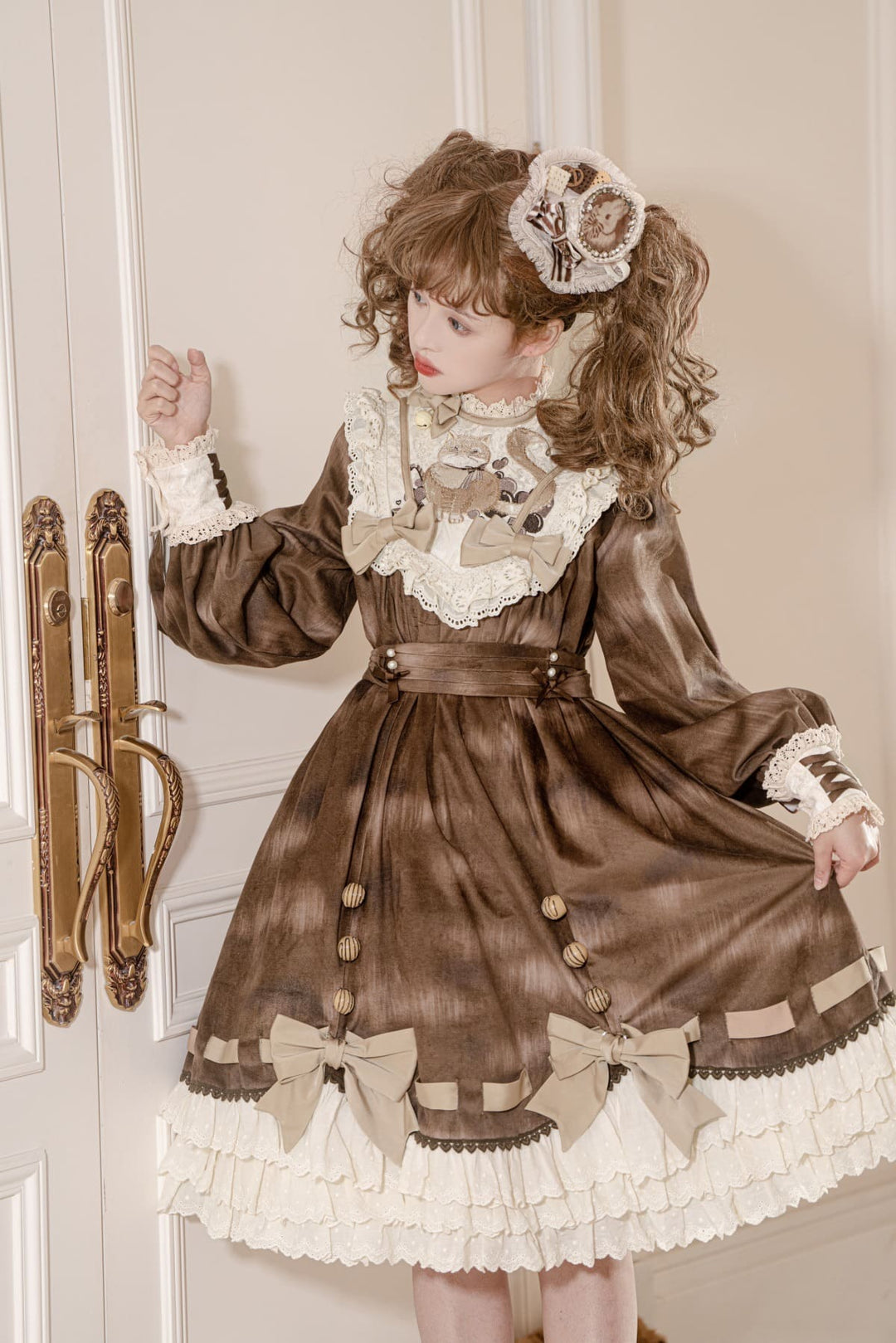 中古】ロリータ ジャンスカ 甘ロリ ピンク BABY レア✨h.NAOTO FRILL  