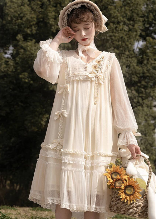 陽だまりに咲く夢のひまわりワンピース