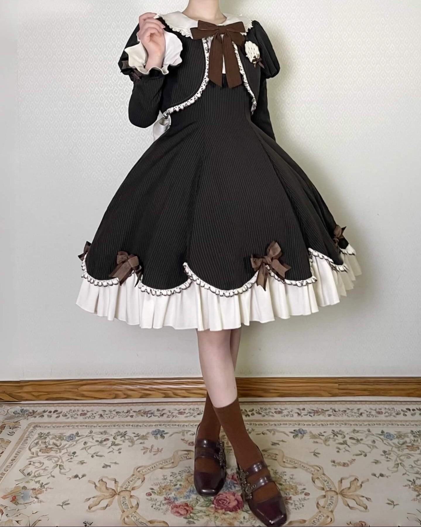 ショコラとリボンの物語ワンピース