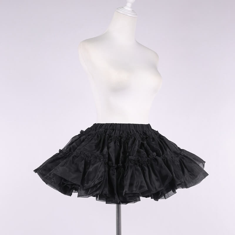 公式】漆黒に咲く夜の薔薇パニエ - ロリータファッション通販Raffiné