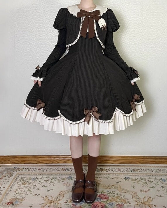 ショコラとリボンの物語ワンピース