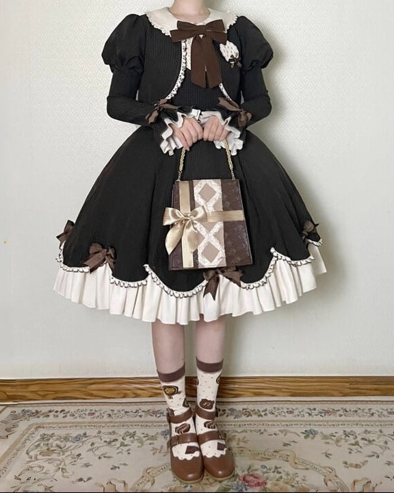 ショコラとリボンの物語ワンピース