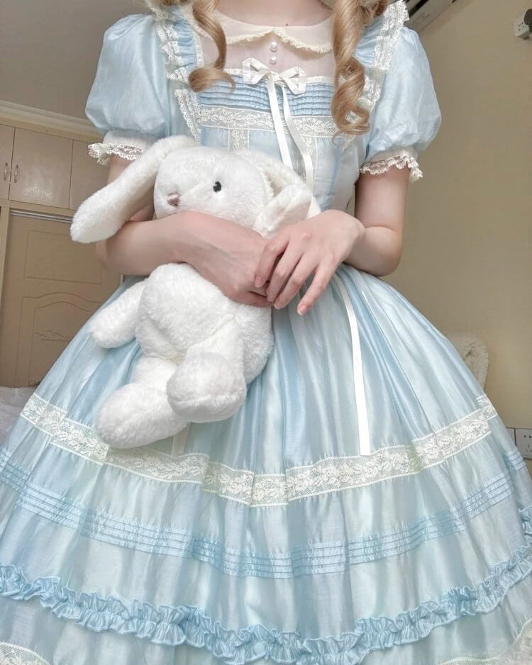 あの日の午後に咲くお菓子の庭ワンピース（全2色）