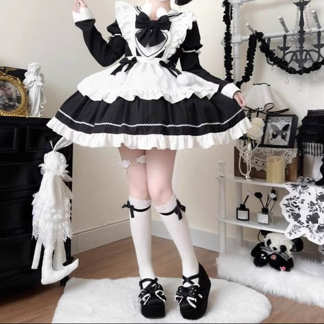 白うさぎが迷い込んだ午後のワンピース（全3色）