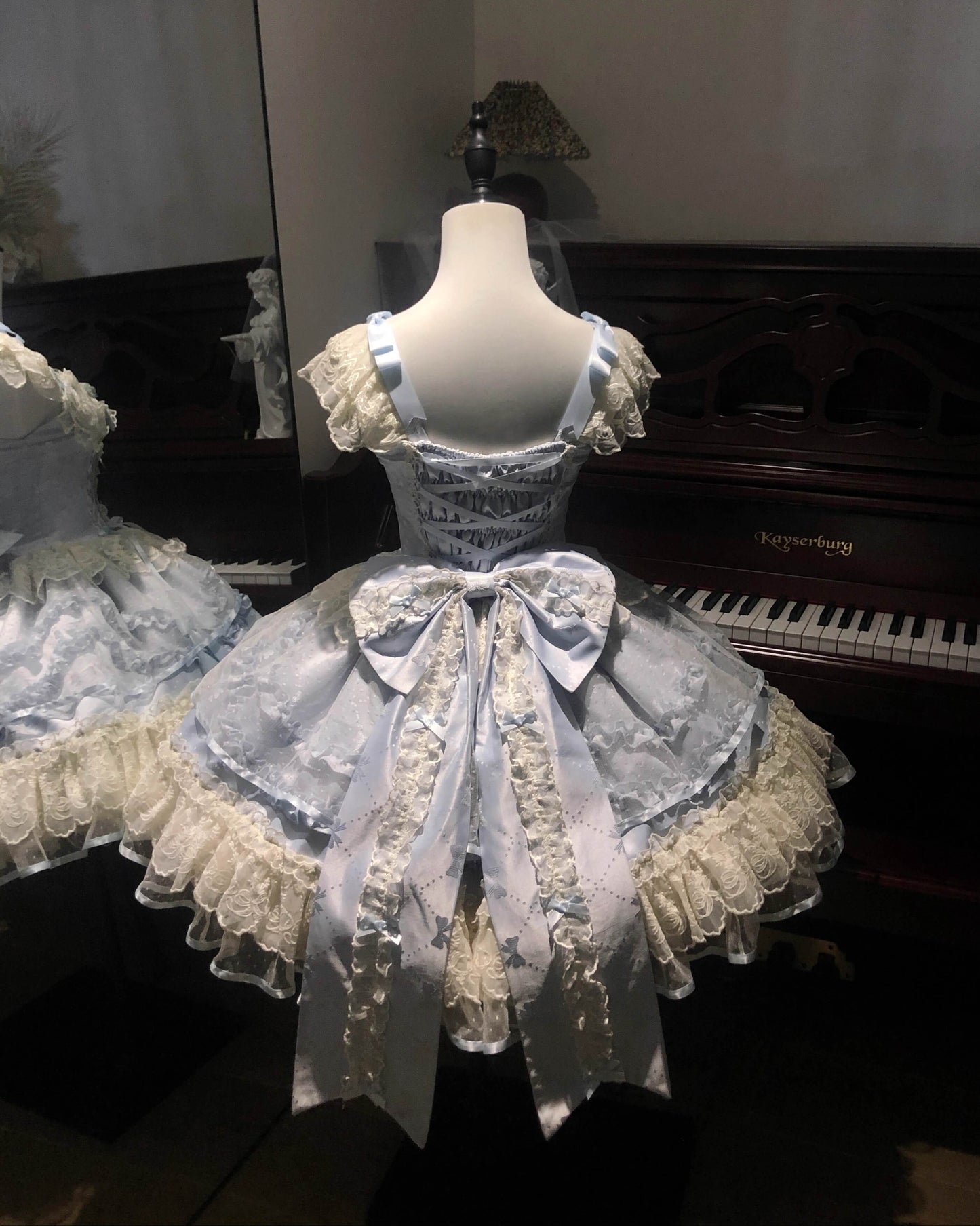 【2点セット】星屑パルフェのドーリージャンパースカート（全2色）