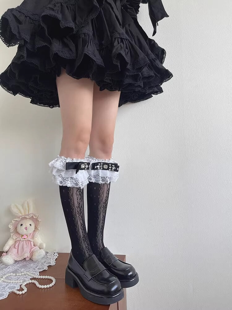 真夜中の舞踏会ハイソックス