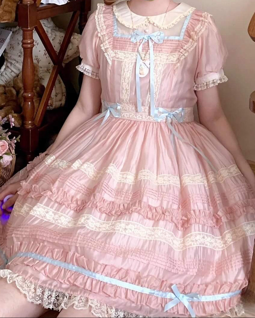 あの日の午後に咲くお菓子の庭ワンピース（全2色）