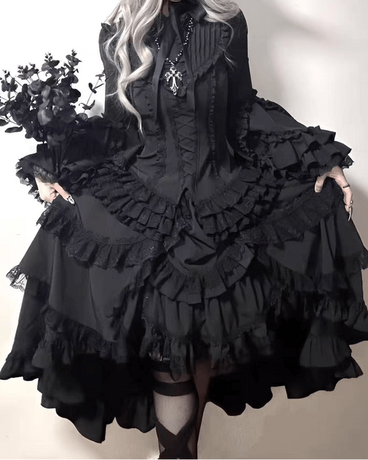 【3点セット】闇に咲く夢幻のワンピース