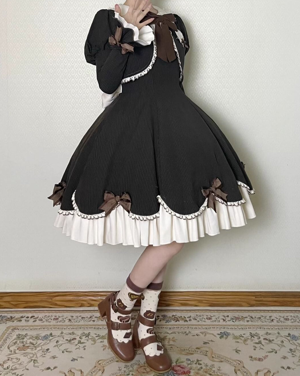 ショコラとリボンの物語ワンピース