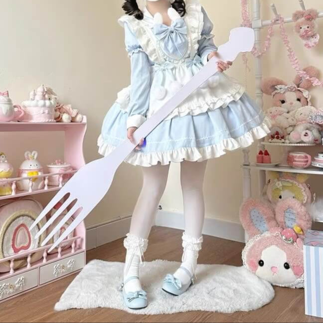 白うさぎが迷い込んだ午後のワンピース（全3色）