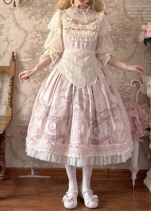 公式】天使の回廊と庭園ワンピース - ロリータファッション通販Raffiné