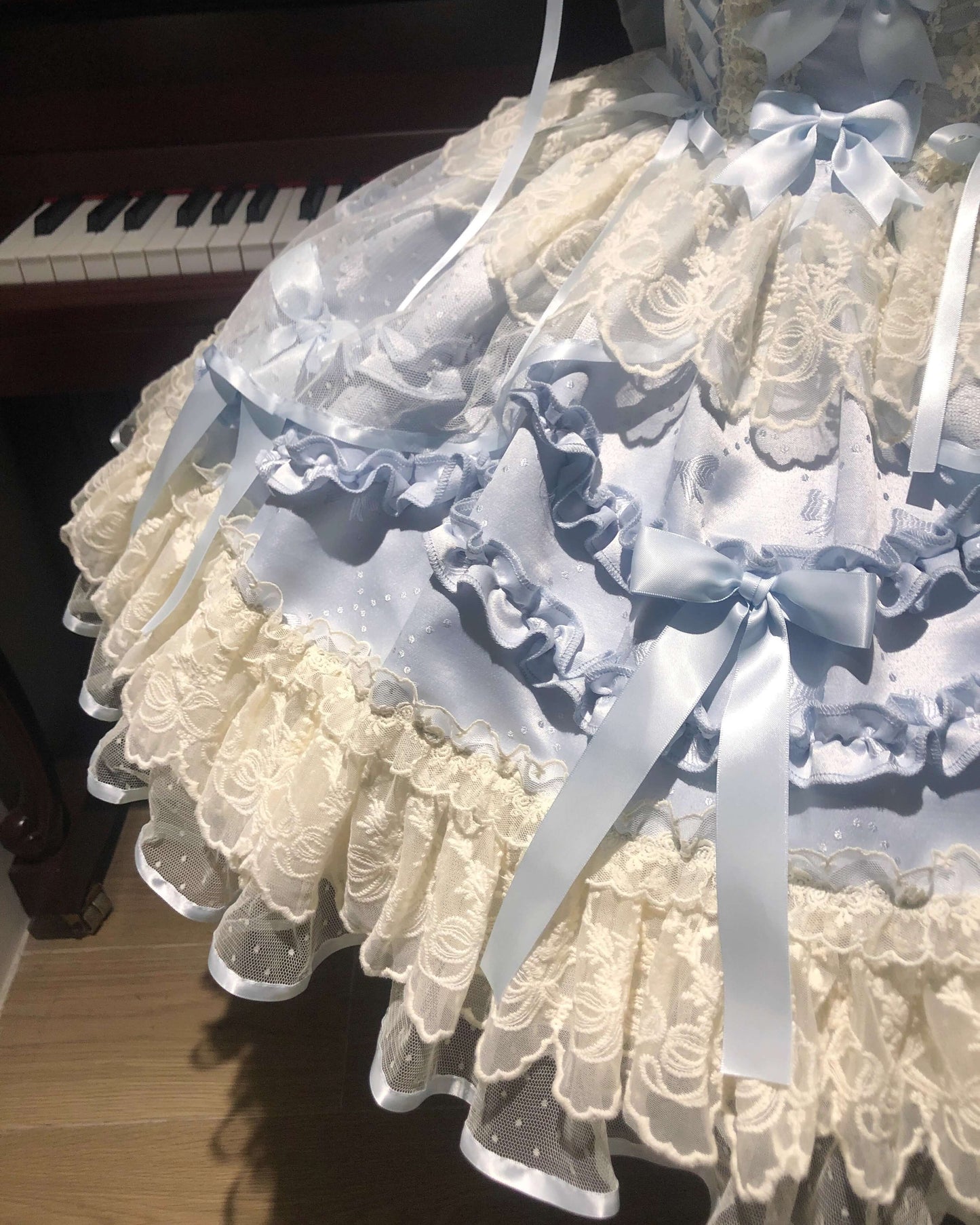 【2点セット】星屑パルフェのドーリージャンパースカート（全2色）