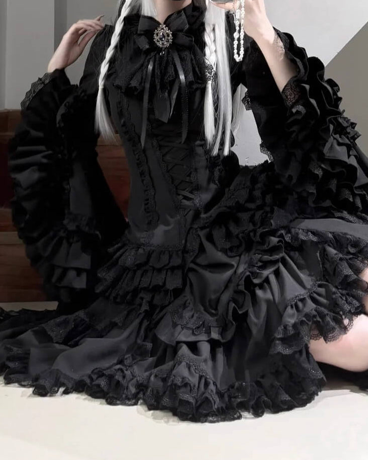 【3点セット】闇に咲く夢幻のワンピース