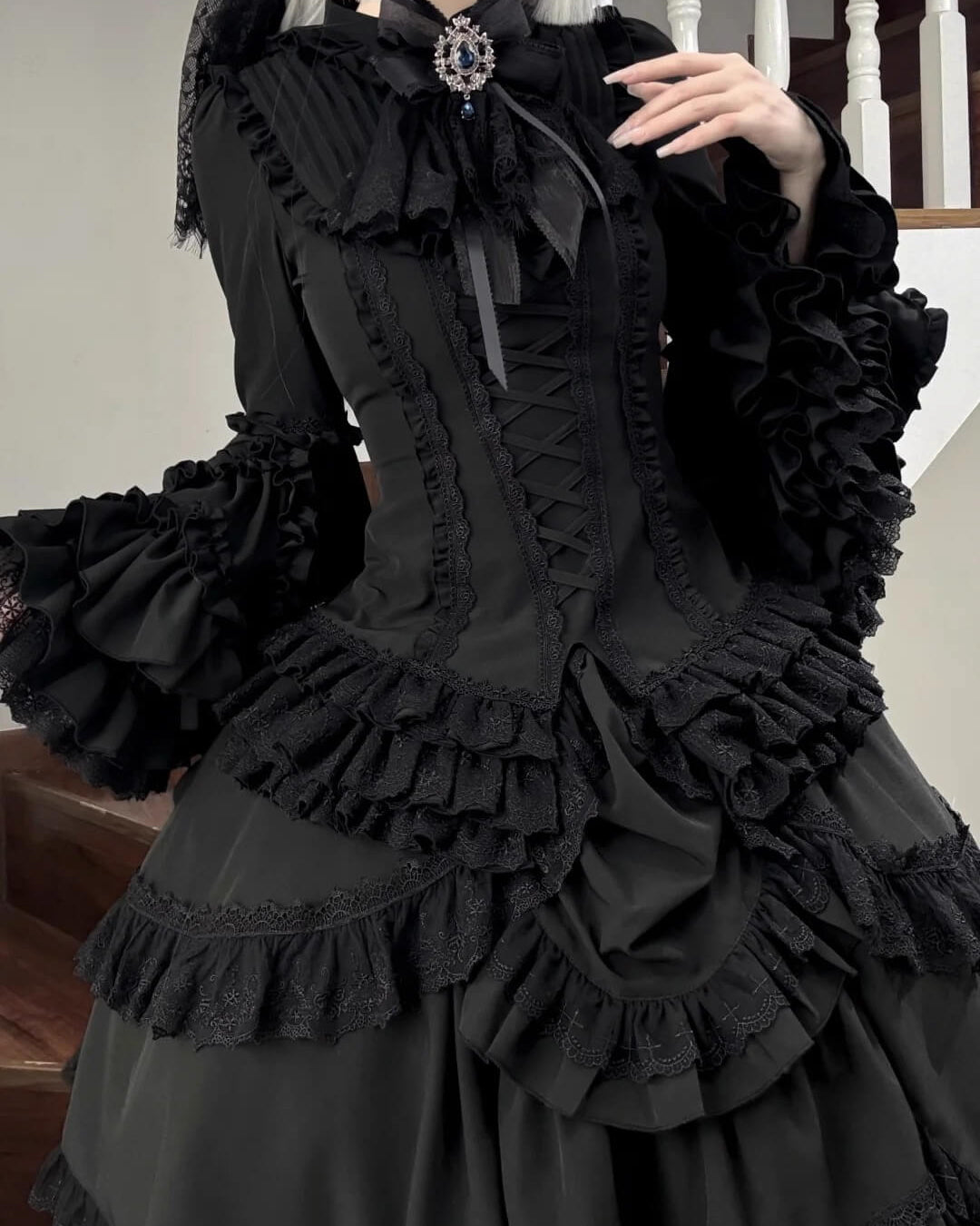 【3点セット】闇に咲く夢幻のワンピース