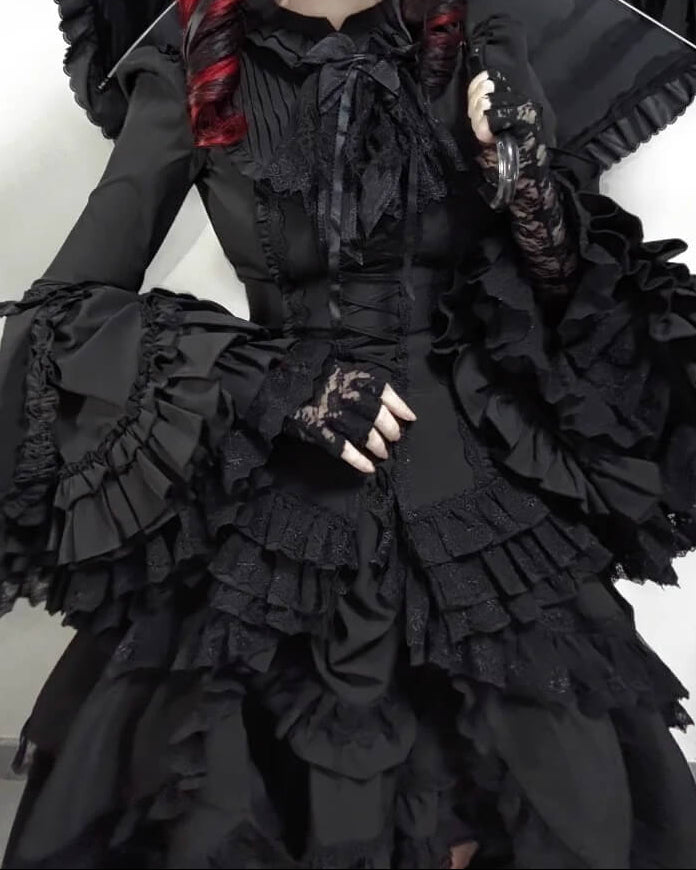 【3点セット】闇に咲く夢幻のワンピース