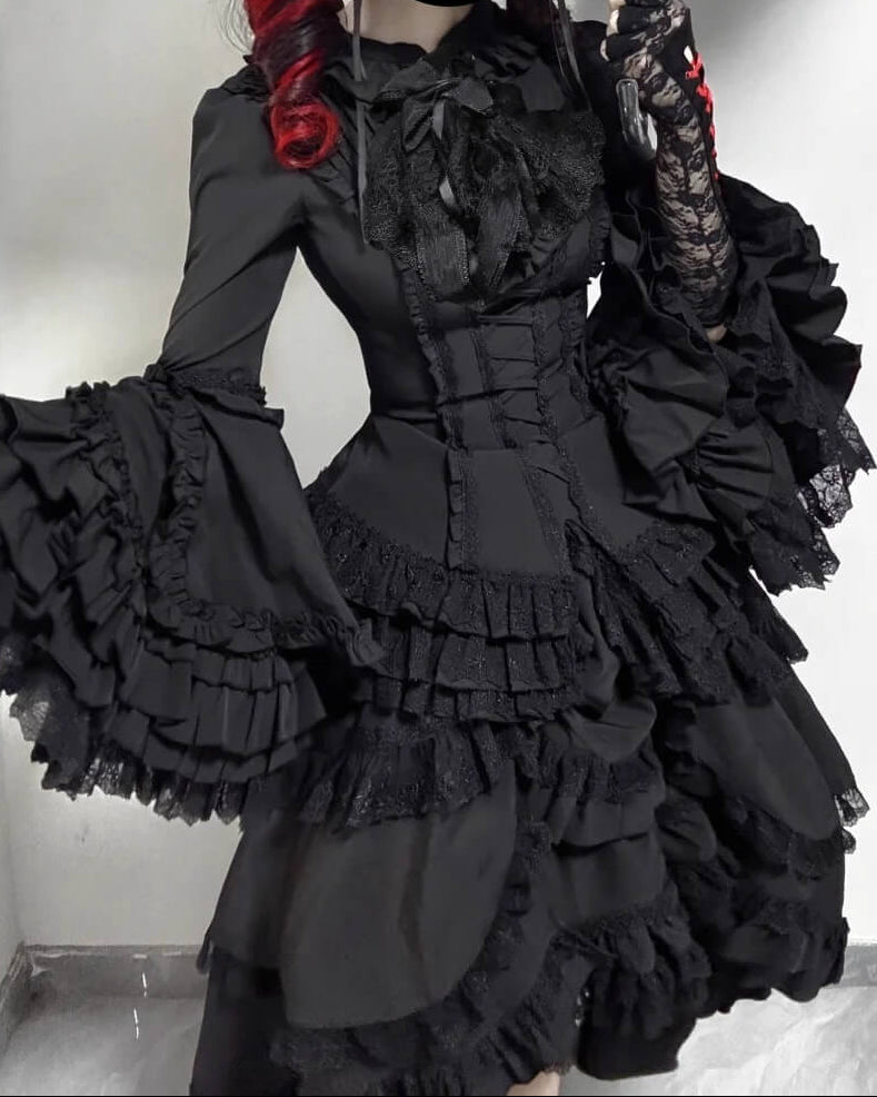 【3点セット】闇に咲く夢幻のワンピース