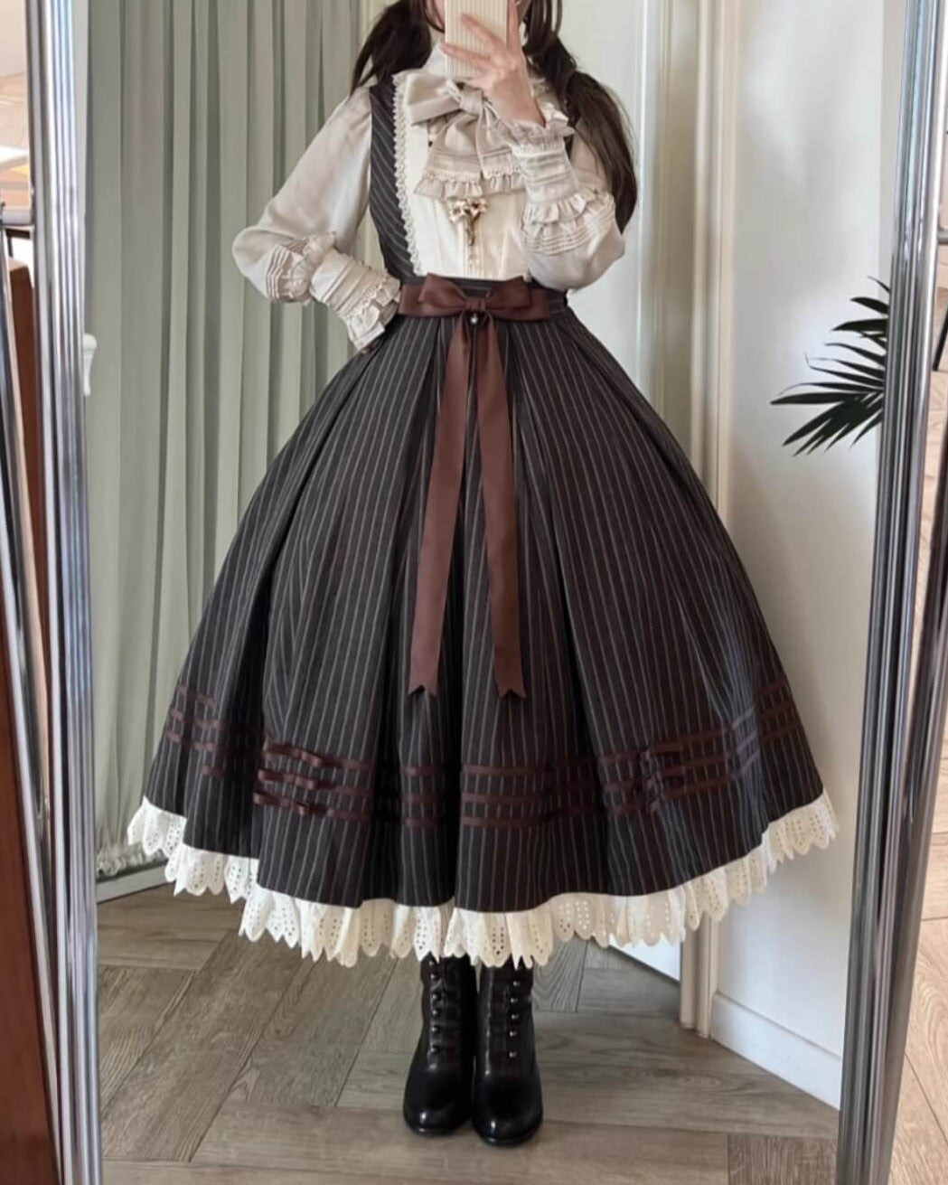 【2点セット】きら星の輝きジャンパースカート（全2色）