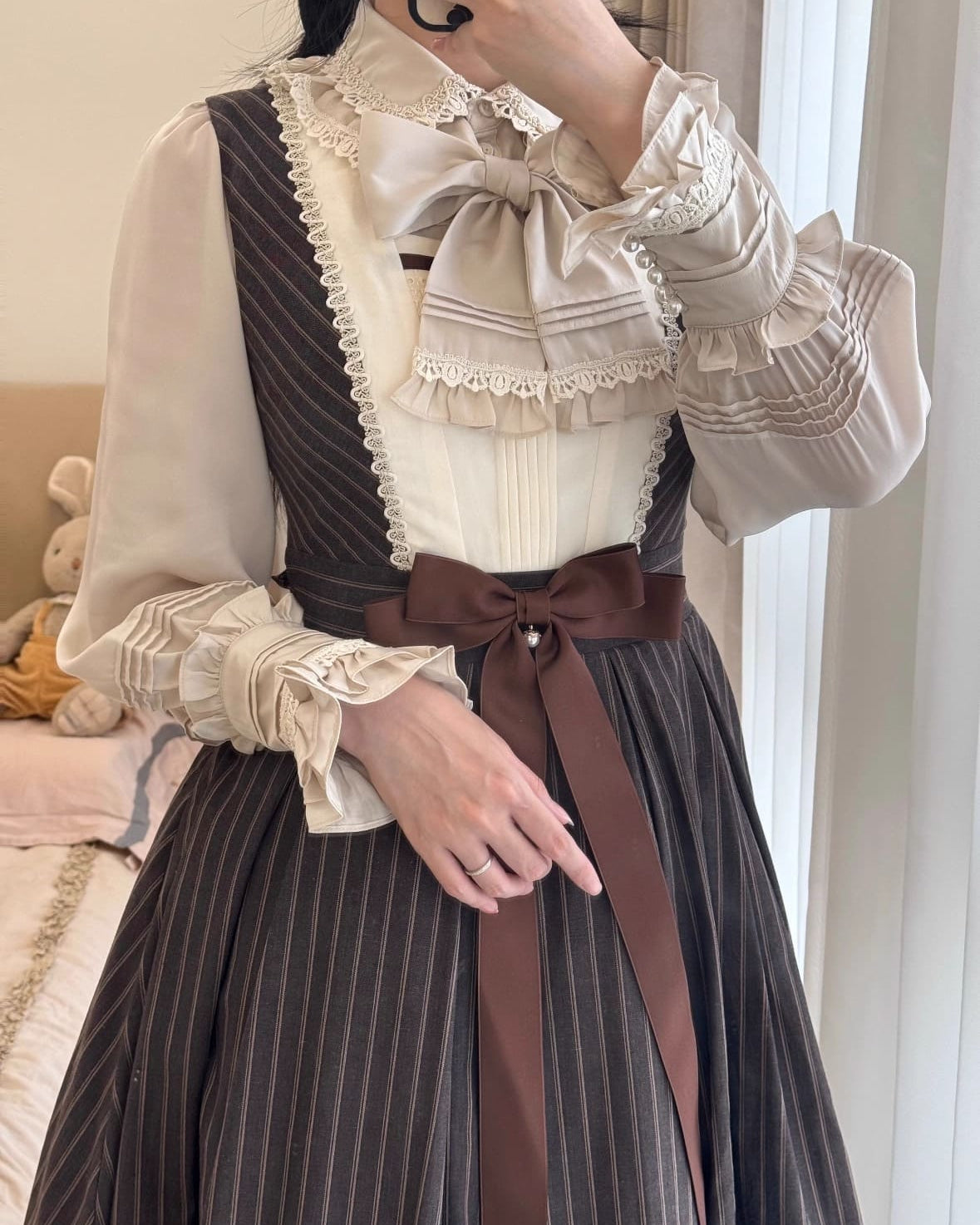 【2点セット】きら星の輝きジャンパースカート（全2色）