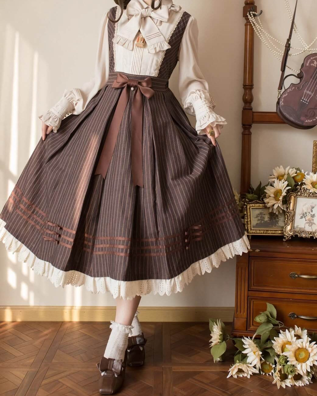 【2点セット】きら星の輝きジャンパースカート（全2色）