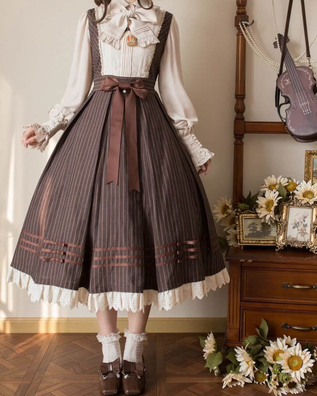 【2点セット】きら星の輝きジャンパースカート（全2色）